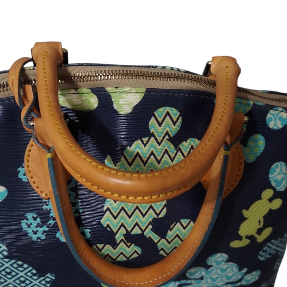 Disney Dooney & Bourke Mickey Marathon Disney 20th Anniversary Satchel euc - Picture 8 of 11